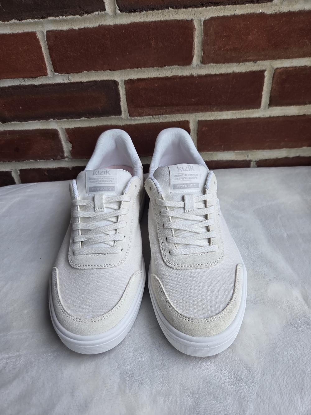 Kizik Prague 2 Men’s Size 7 White Hands Free Casual Sneakers Shoes - Picture 8 of 11